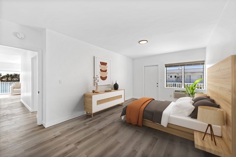 Floor plan for studio, 1 bath, 430 sqft